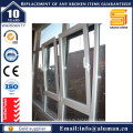 Economy Powder Coating Aluminium Glas Flügelfenster